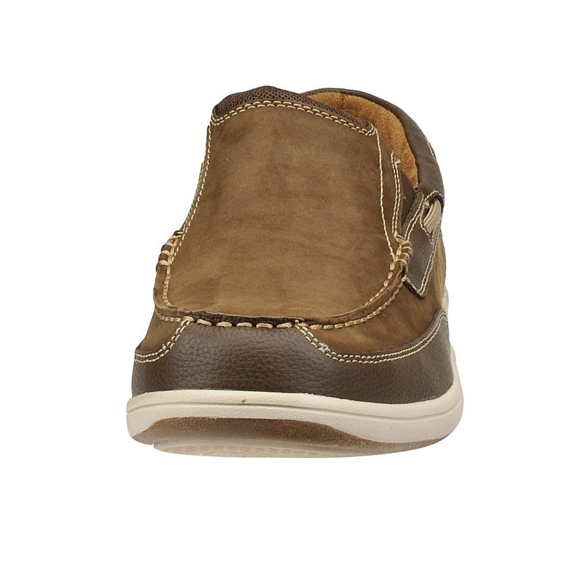 Florsheim Lakeside Moc Toe Slip On Men's Slip On, 11 D(M) US, Brown-Nubuck - Image 5